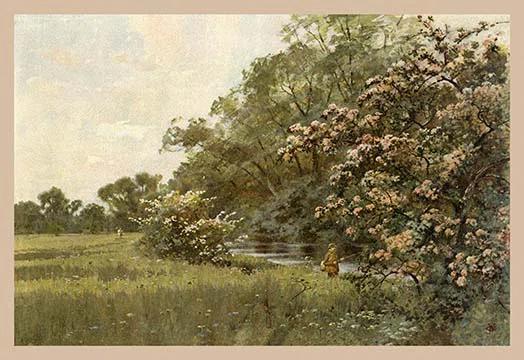 Buyenlarge Avon Fisherman by James Leon Williams Framed Painting Print