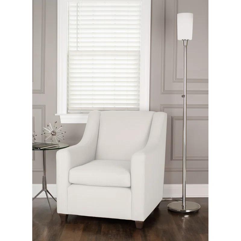 Robert Abbey Nina 70.5'' Polished Nickel Traditional Floor Lamp