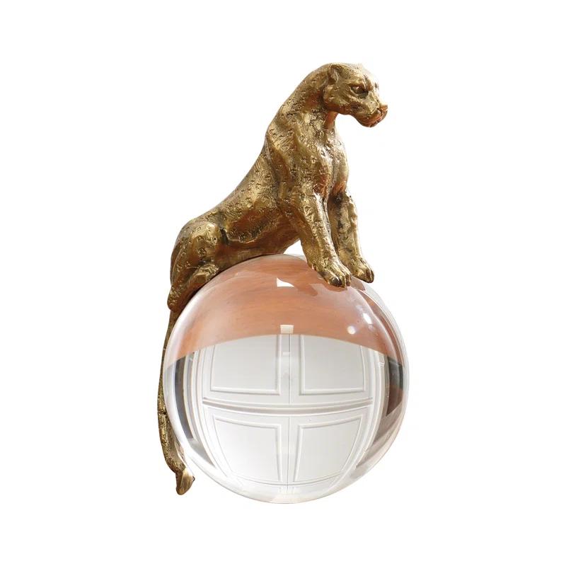 Global Views Jaguar on Crystal Sphere