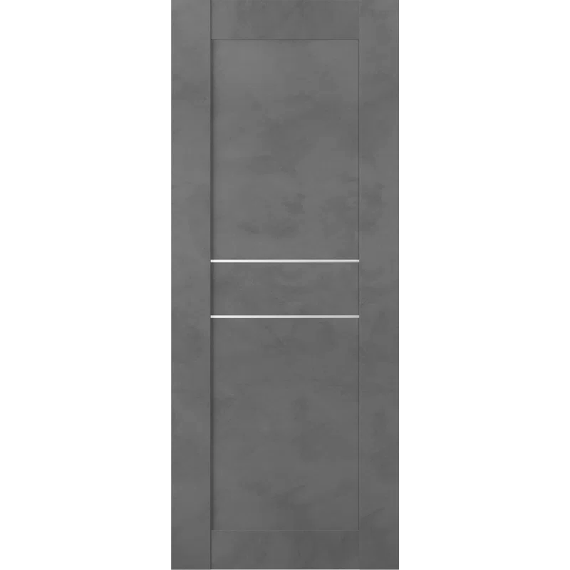 Belldinni 79.37'' Solid + Manufactured Wood Paneled Slab Door