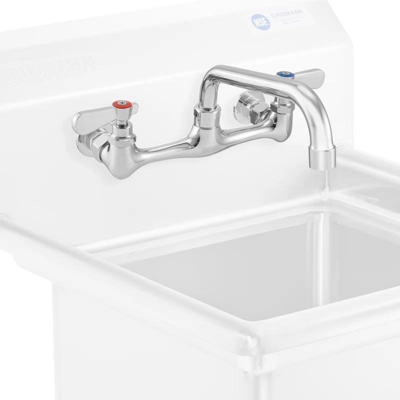 Express KitchQuip Wall Mounted Optional Bathroom Faucet WMF6"S