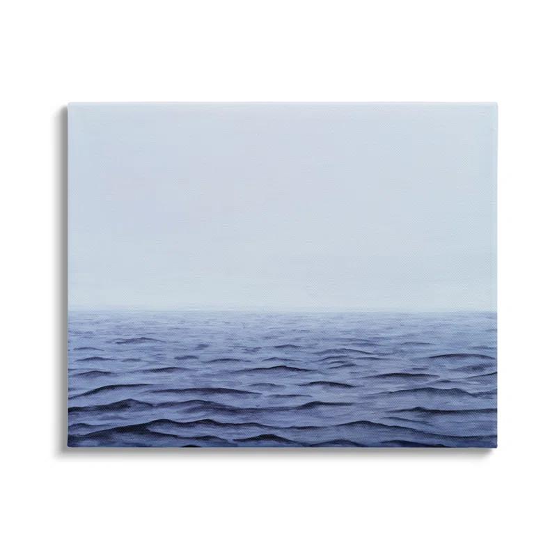 " Vast Ocean Horizon Soothing Blue Water Waves " by Michael Willett