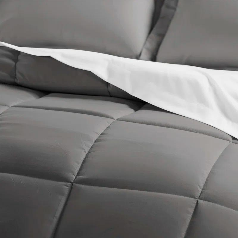 IEnjoy Home Simply Soft 8 Piece Microfiber Complete Bedding Set