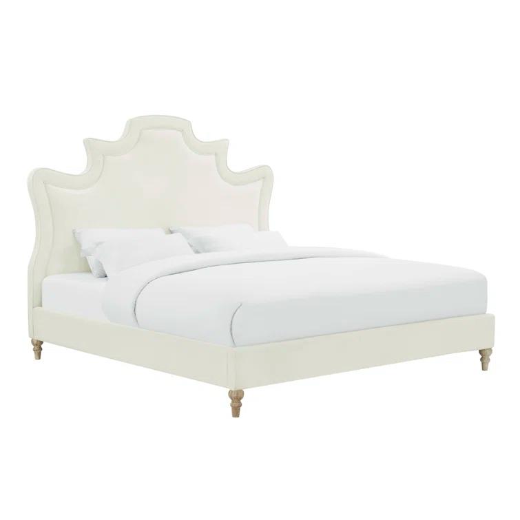 TOV Furniture Serenity Upholstered Platform Bed