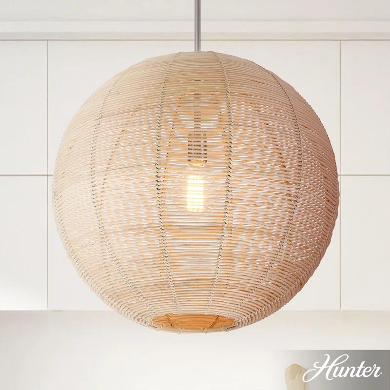 Hunter Fan Hunter Berkeley 1 Light Medium Pendant Ceiling Light Fixture