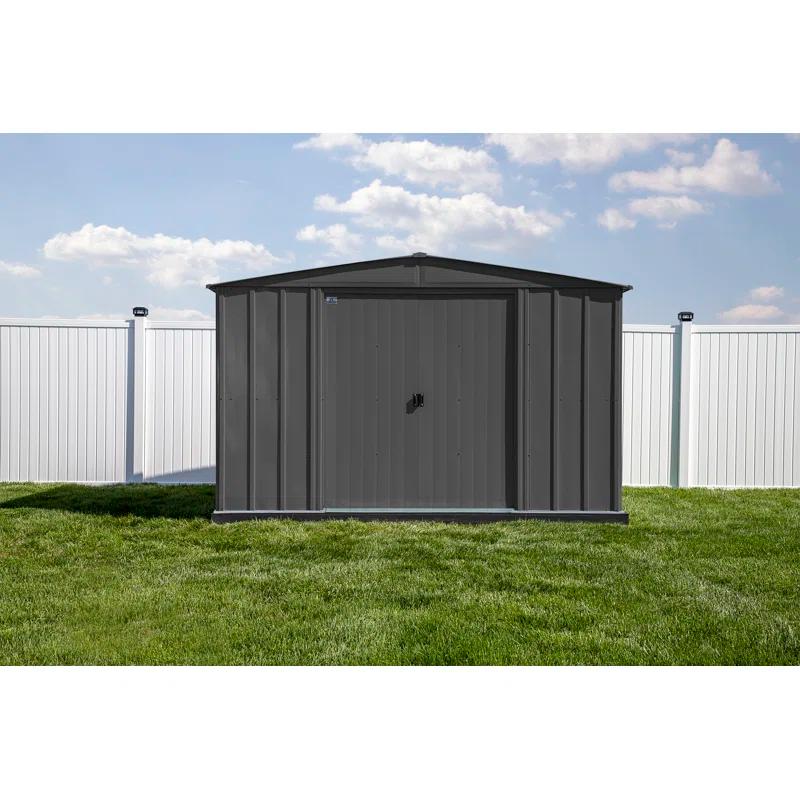 Arrow 10 ft. W x 8 ft. D Metal Storage Shed