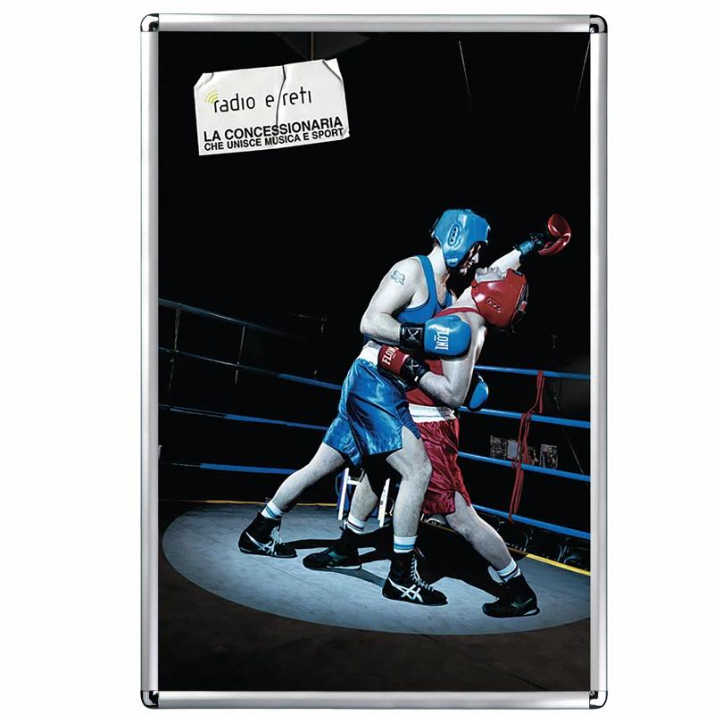 MT Displays Metal Beveled Picture Frame