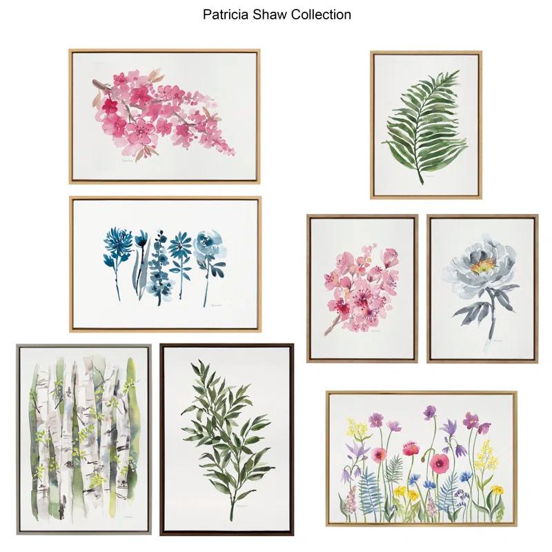 Red Barrel Studio® " Wildflorals " by Patricia Shaw Painting Print