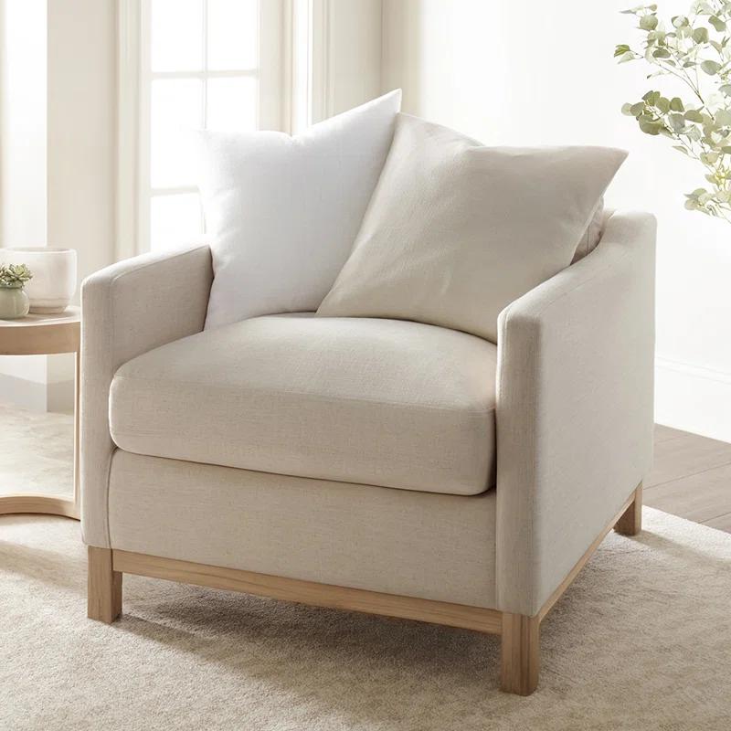 Becky Cameron Solid Cotton Throw Pillow