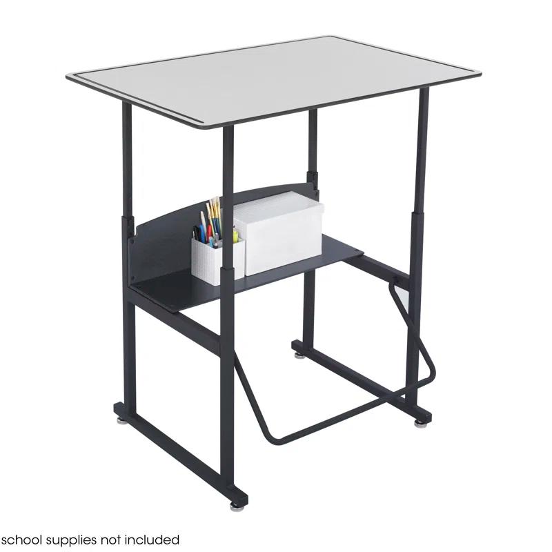 Safco Products Company AlphaBetter® Metal Adjustable Height Open Front Desk & Reviews | Wayfair