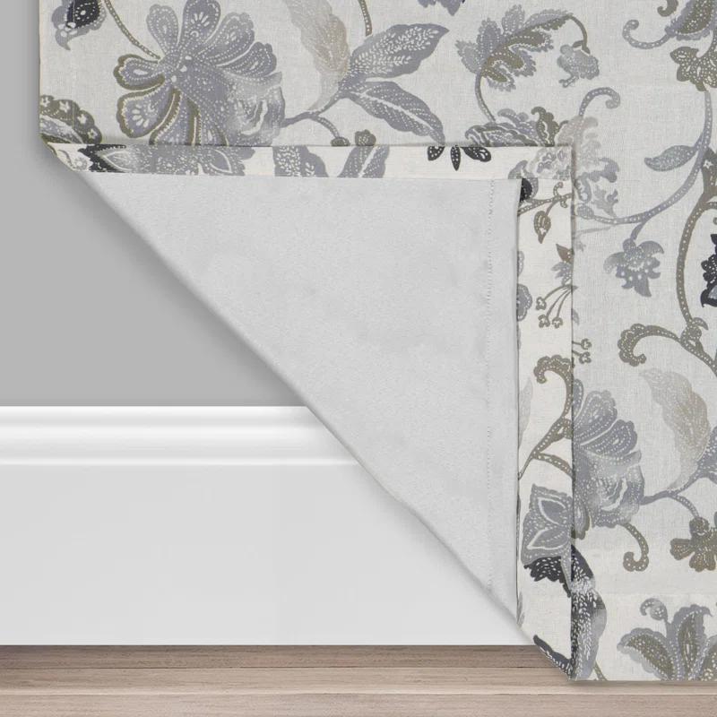 Nina Polyester Blackout Curtain Panel