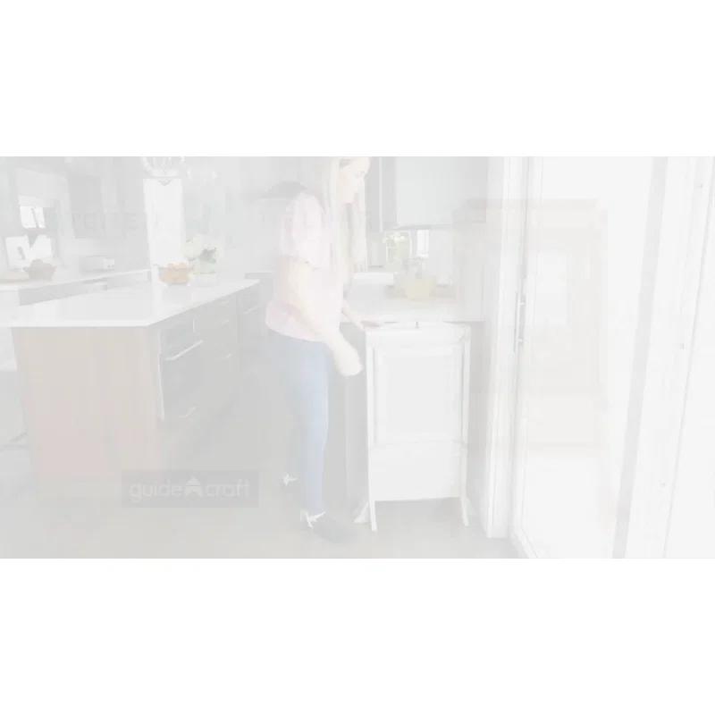 Guidecraft Contemporary Kitchen Helper Foldable Step Stool