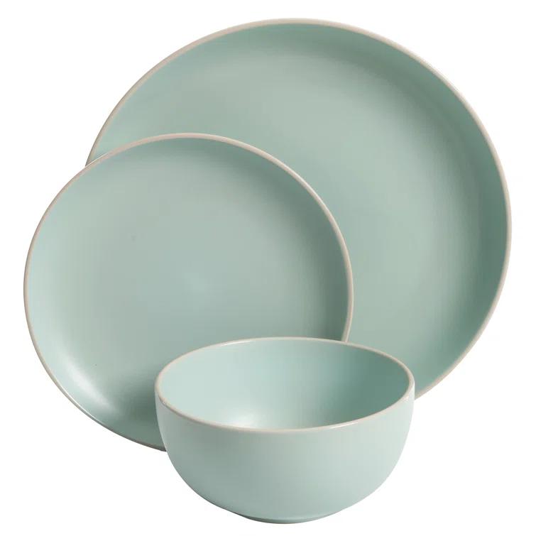 Rockaway 12 Piece Dinnerware Set