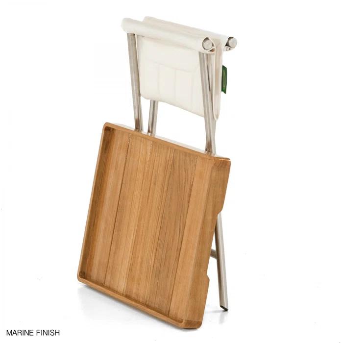 Westminster Teak Square Outdoor Folding Side Table