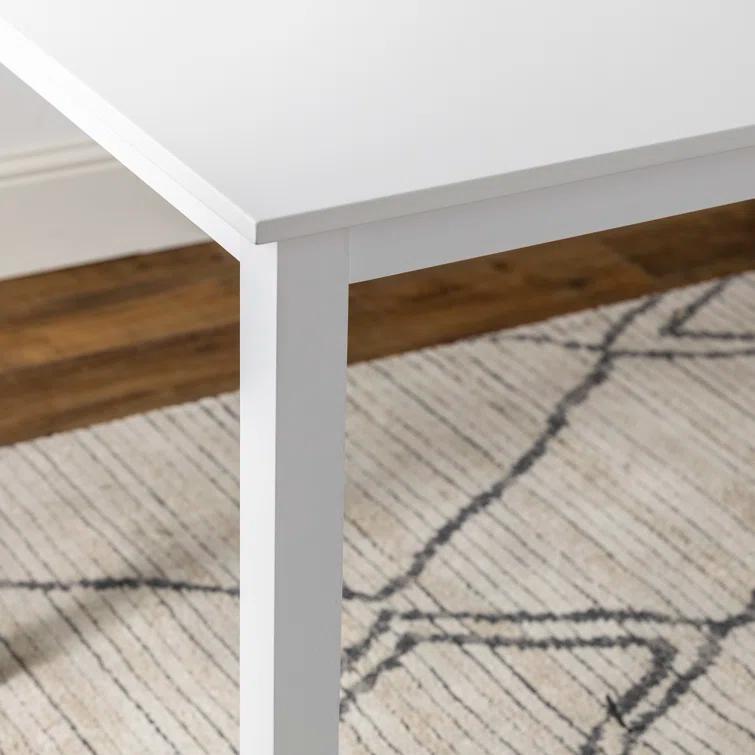 Gracie Oaks 5 - Piece Dining Set with X-Back Chairs