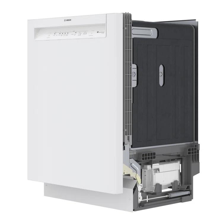 Bosch 800 Series 24" Front Control Built-In Dishwasher with Hybrid Tub SHE3AEM2N