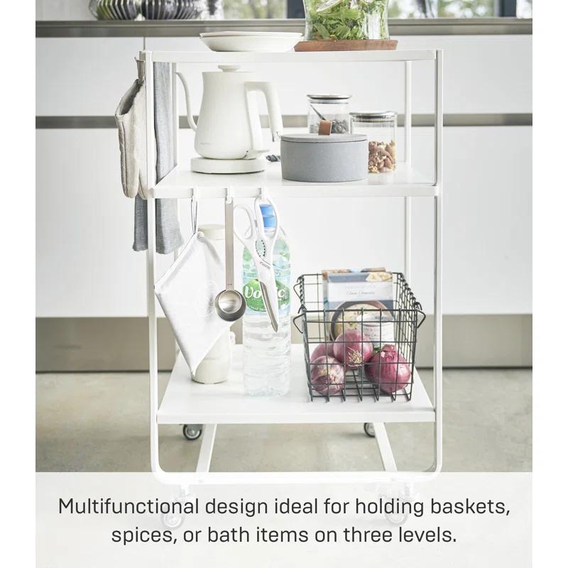2-Tiered Rolling Kitchen Cart