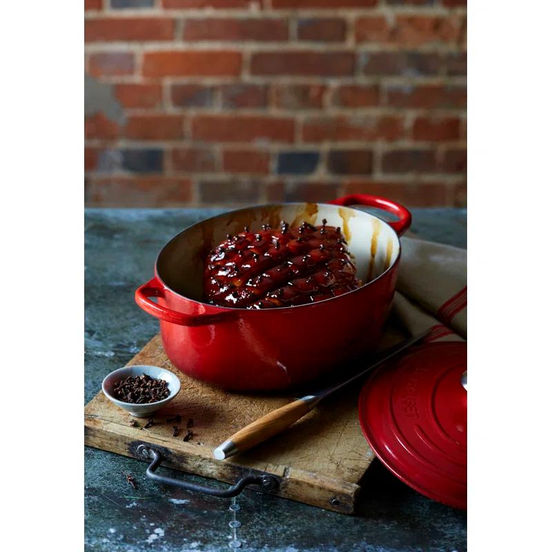 Le Creuset Enameled Cast Iron Oval Dutch Oven with Lid