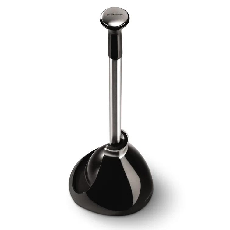 Simplehuman ® Black Toilet Plunger