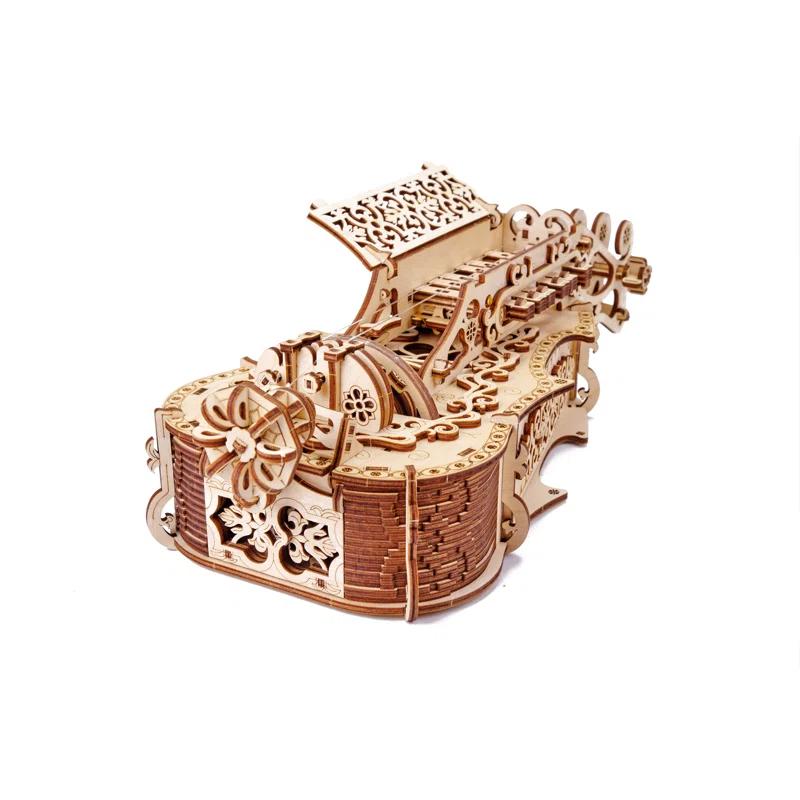 Wood Trick Wood Trick Lyra Da Vinci Wooden 3D Mechanical Model Kit Puzzle