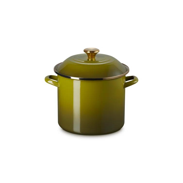 Le Creuset Enamel on Steel Stockpot with Lid