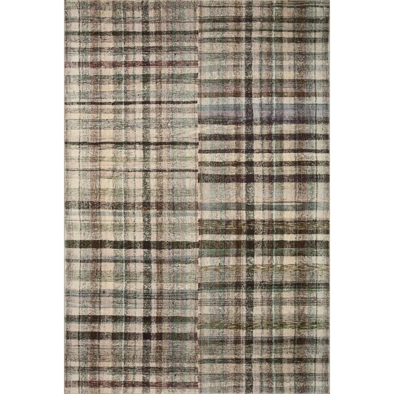 Humphrey Rug by Chris Loves Julia x Loloi - Forest and Multi / 5' x 7'