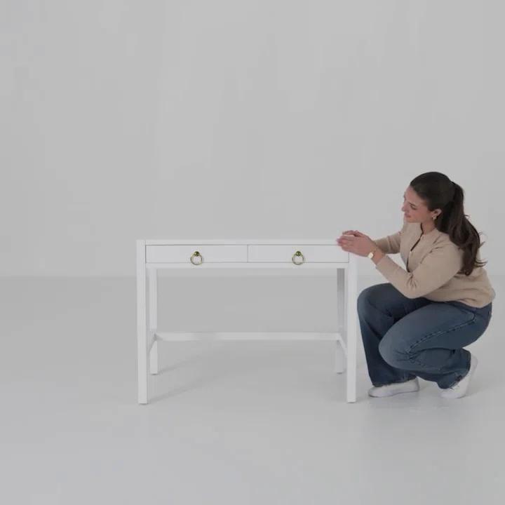 Elin Solid Wood Desk