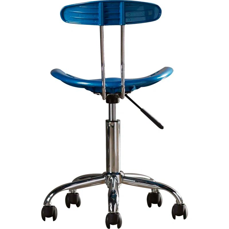 Flash Furniture Bonavant Adjustable Swivel Chair for Desk and Office with Tractor Seat