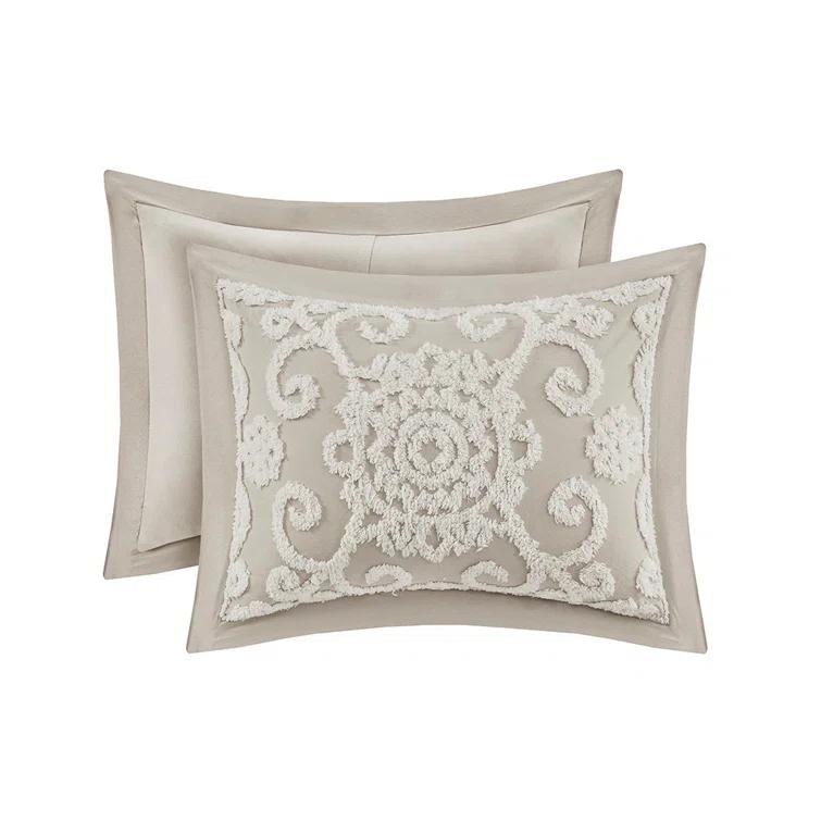 Harbor House Suzanna 100% Cotton Comforter Set with Tufted Medallions