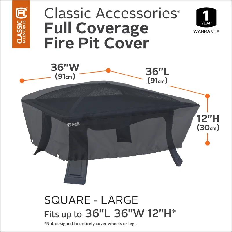Classic Accessories Outdoor Fire Pit Cover