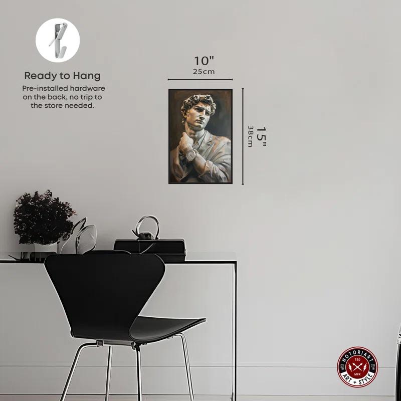 Notori Art Notoriart Classy Sculpture Framed Style 1 Piece Canvas Wall Art