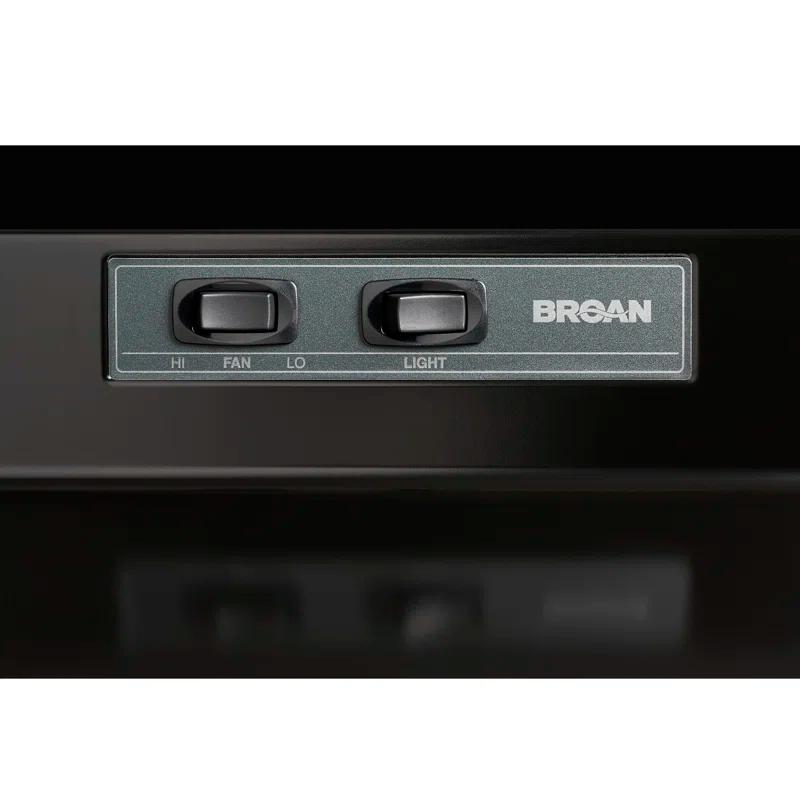 Broan NuTone Broan NuTone 24" Steel 190 CFM Convertible Under Cabinet Range Hood with Mesh Filter