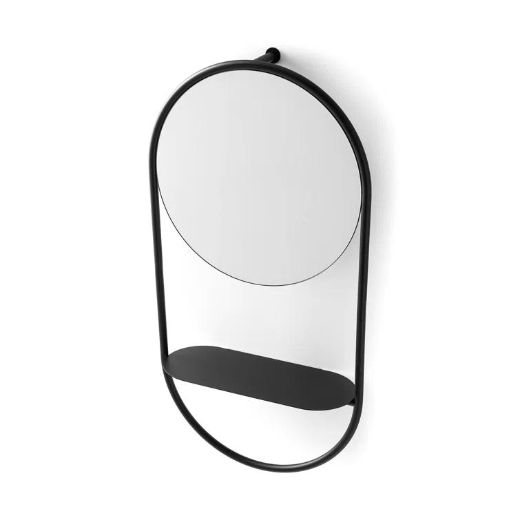 Michelle Floor Mirror - Black