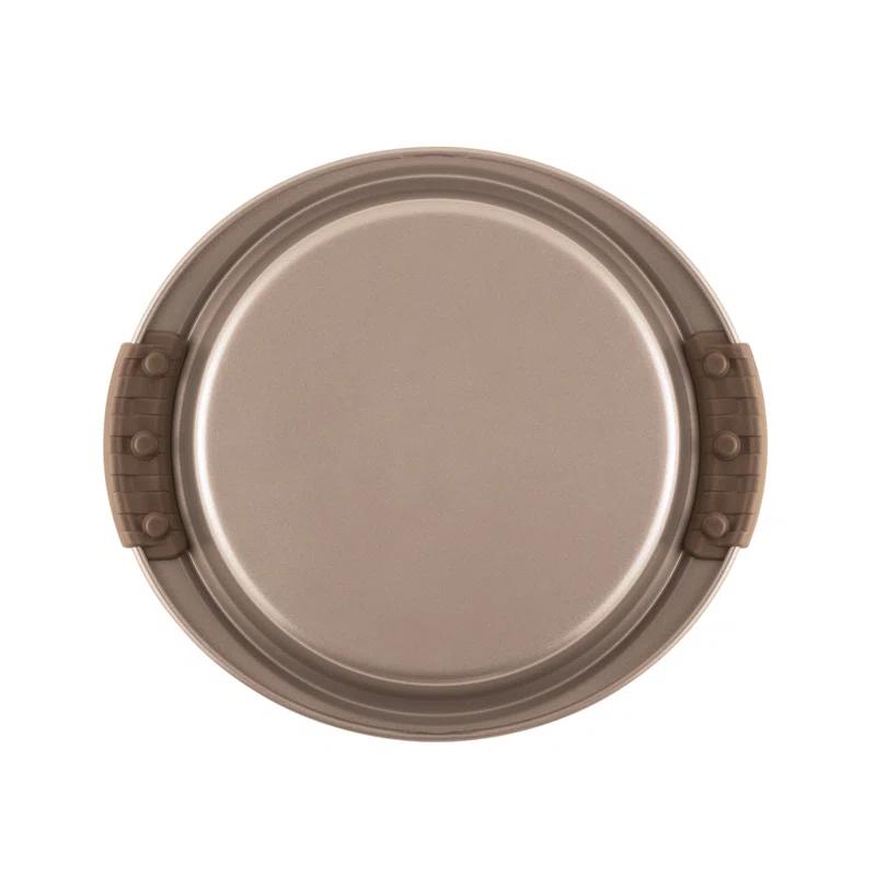 Anolon Anolon Advanced Bakeware Nonstick Round Cake Pan/Baking Pan with Silicone Grips