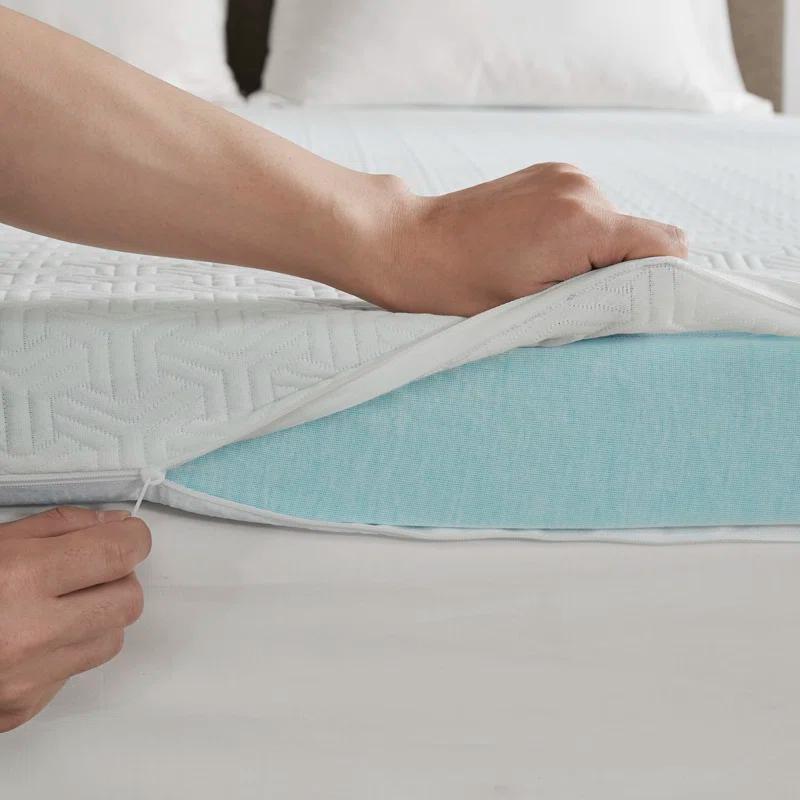 Madison Park 3" Cooling Gel Memory Foam Mattress Topper
