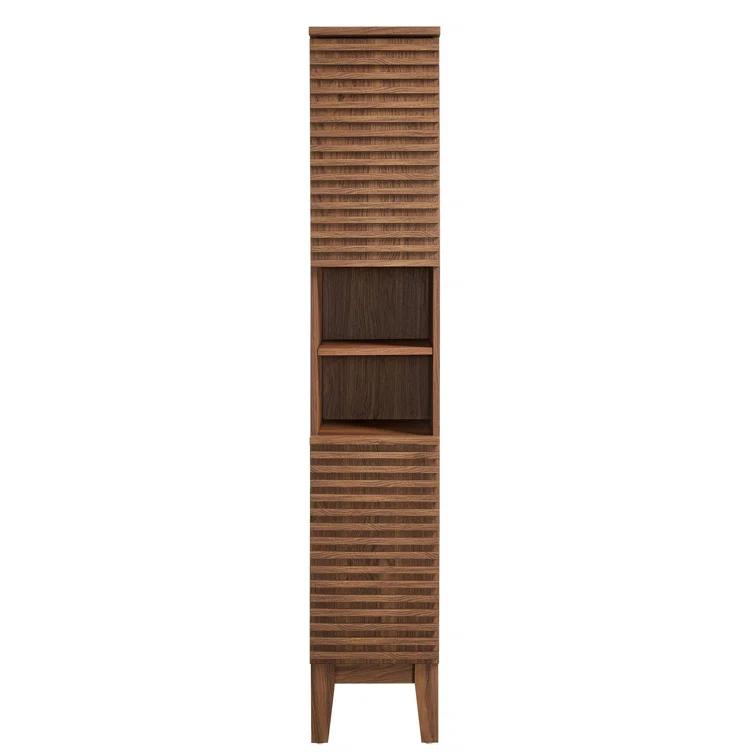Modway Render Tall Narrow Bathroom Storage Cabinet