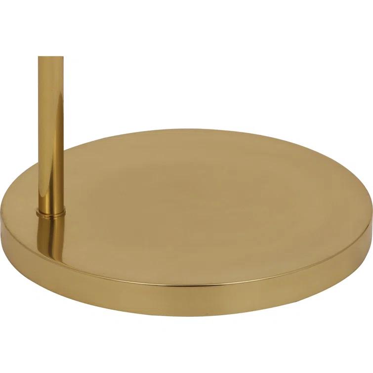 Robert Abbey Horizon 62.5'' Modern Brass Arched Floor Lamp