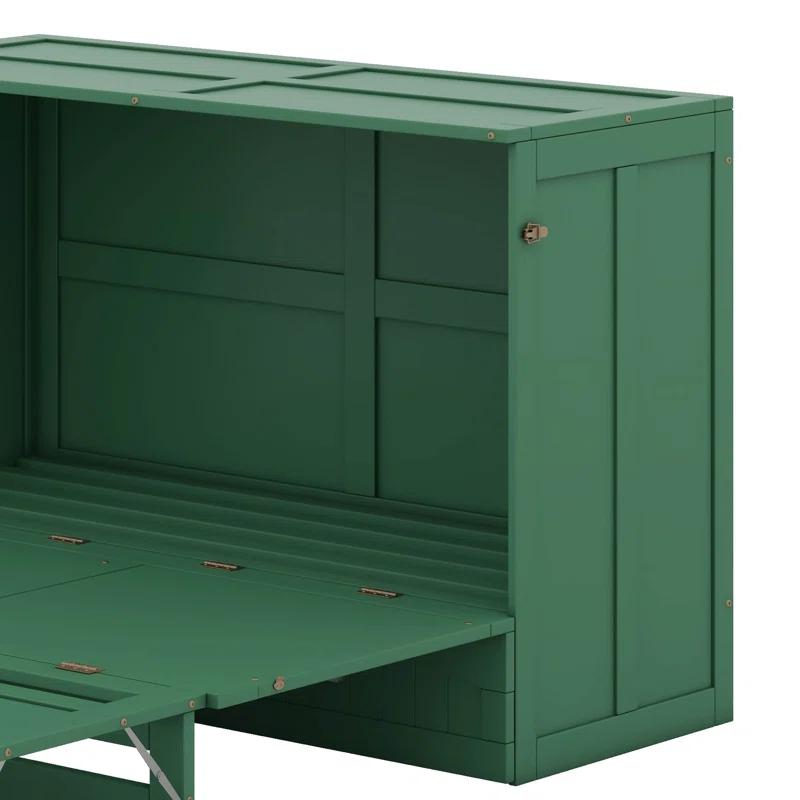 Cosmic Queen Size Murphy Bed With Built-In Charging Station