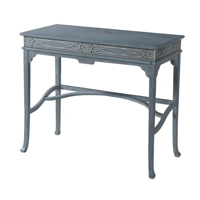 Theodore Alexander Campaign Solid Wood Secretary Desk