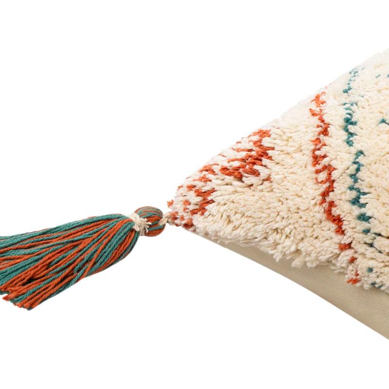 Tassels Cotton Pillow Cover