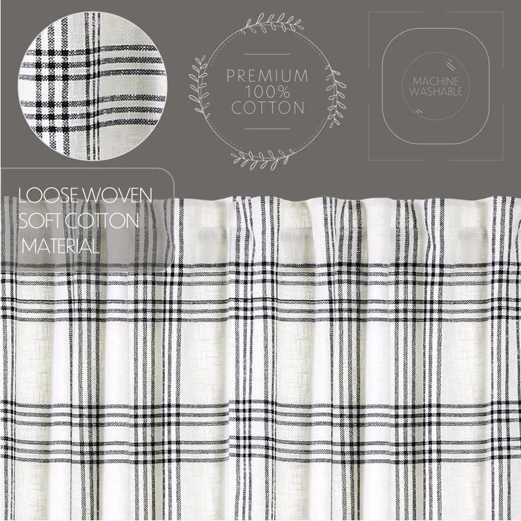 Gracie Oaks Cohe Cotton Room Darkening Curtain Panel Pair