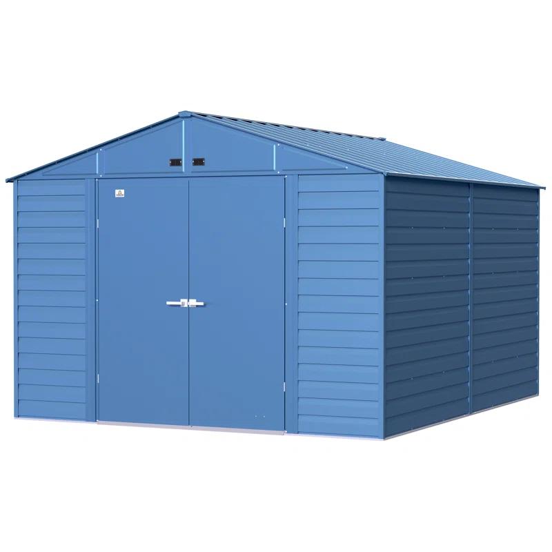 Arrow 10 ft. W x 12 ft. D Metal Storage Shed
