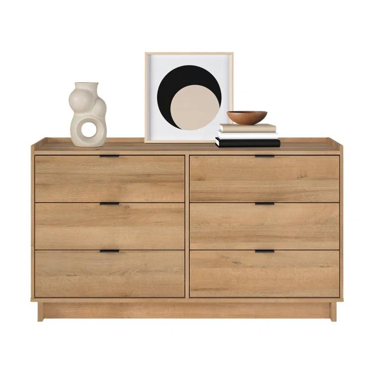 Wade Logan® Chaunta 52.5'' W 6 - Drawer Dresser