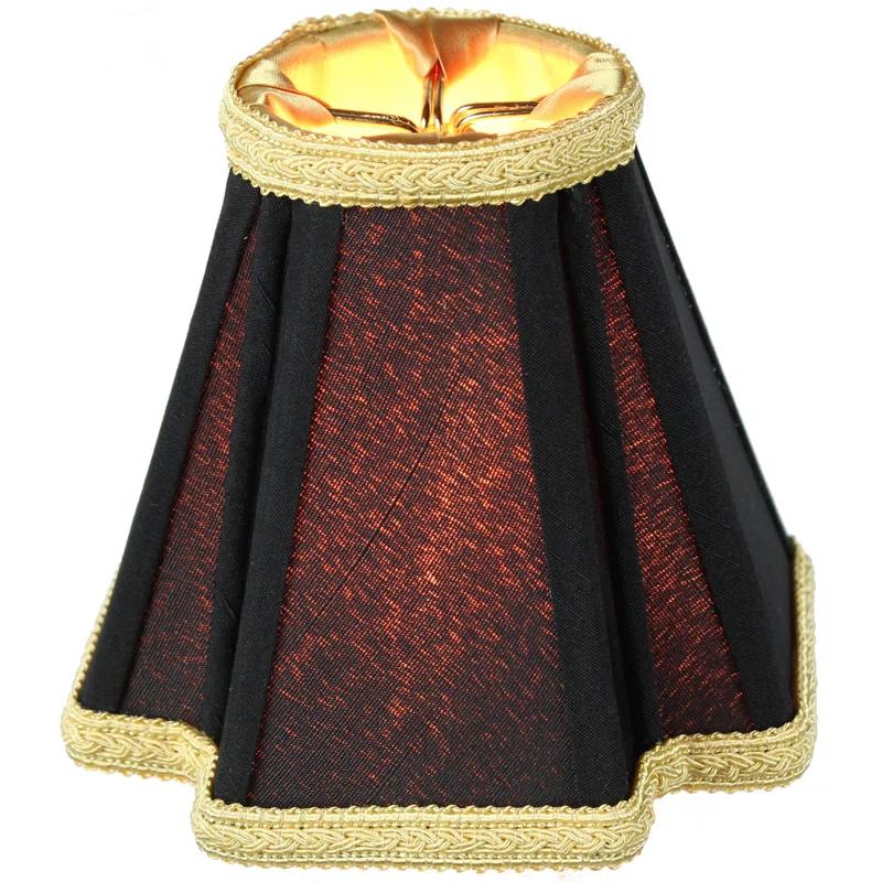 Home Concept Inc 4'' H x 5'' W Silk Empire Candelabra Shade