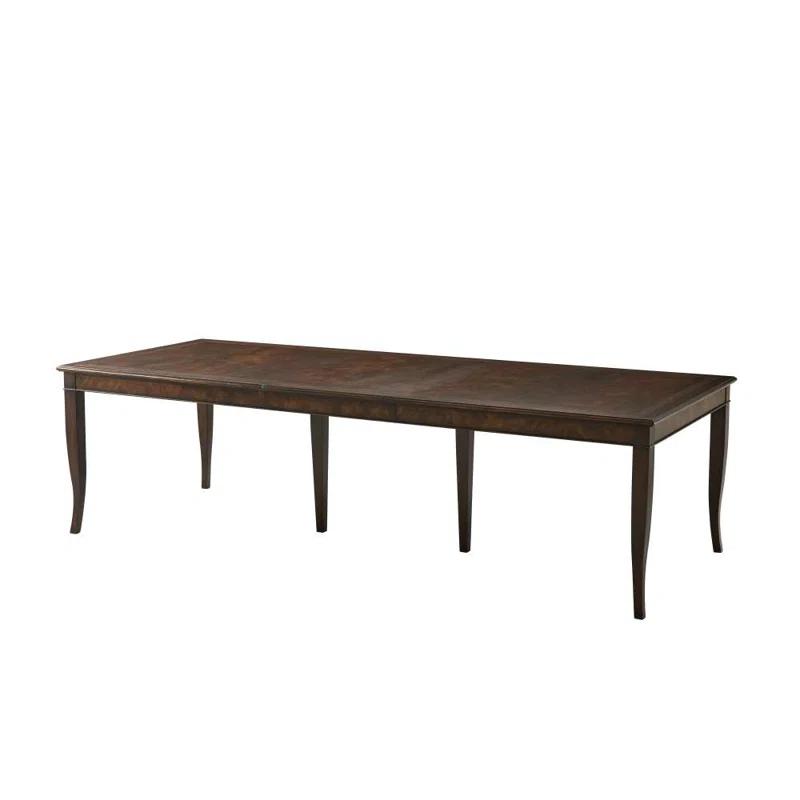 Theodore Alexander Brooksby Extendable Mahogany Dining Table