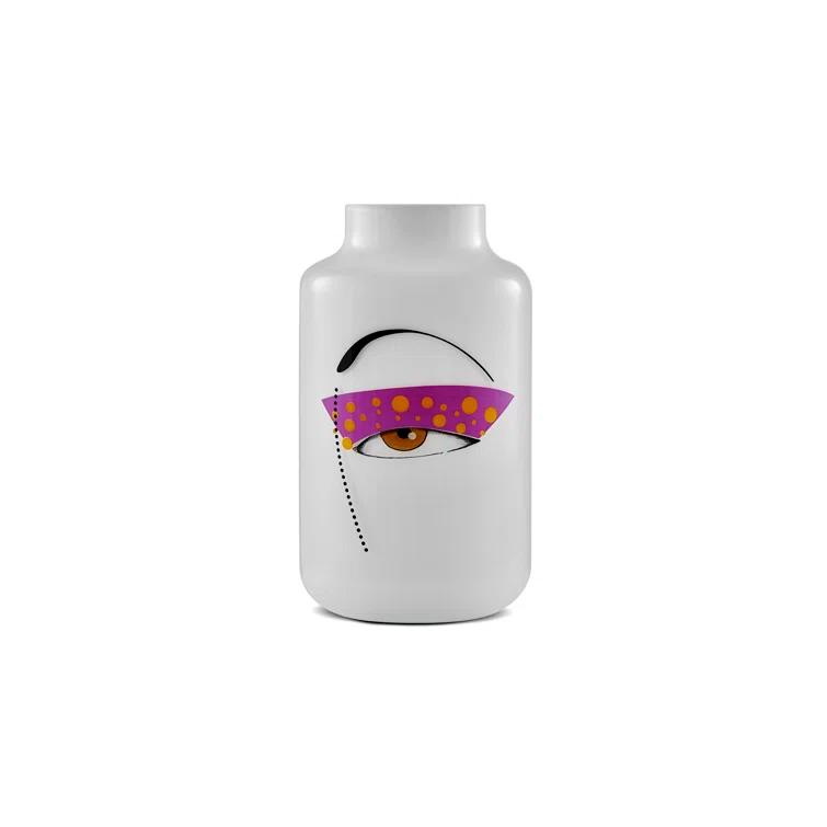 Nude Rock & Pop Artist Collection Handmade Lead Free Crystal Table Vase