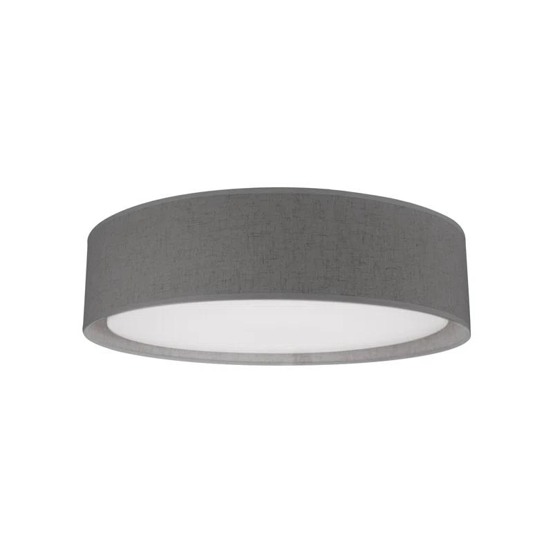 Kuzco Lighting Dalton Fabric LED Flush Mount