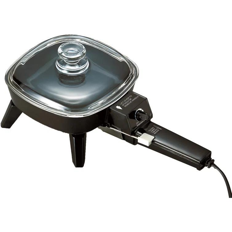 Brentwood Appliances Brentwood Appliances 6'' Non Stick Electric Skillet with Glass Lid