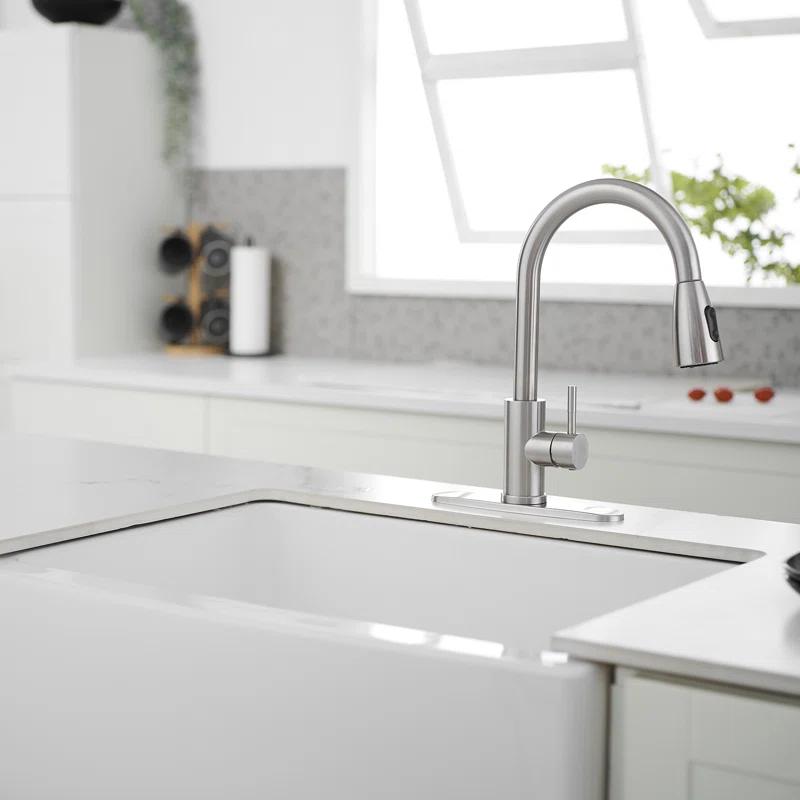 VIBRANTBATH Pull Out Kitchen Faucet