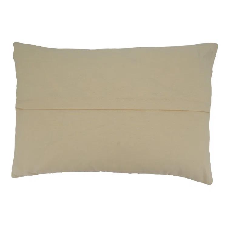Saro Raissa Collection Cotton Throw Pillow
